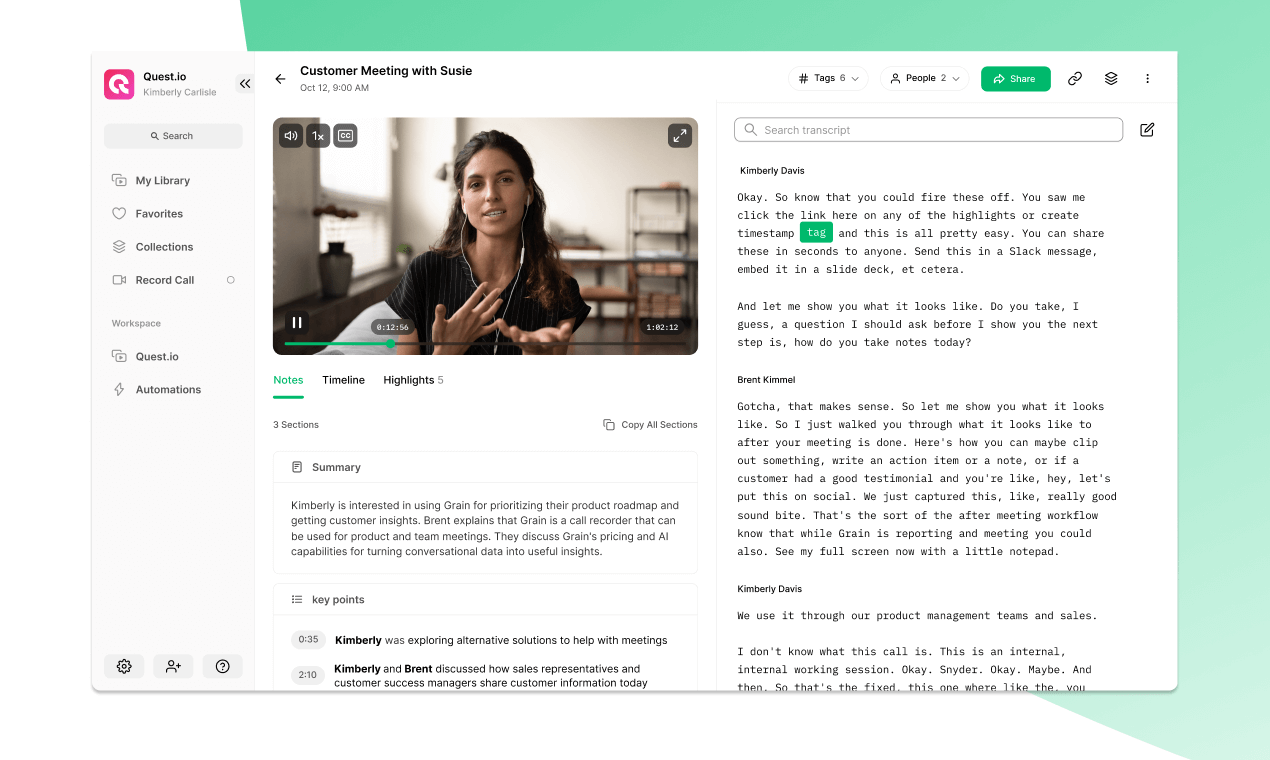 How to Transcribe a Google Meet Call or Recording Grain Blog